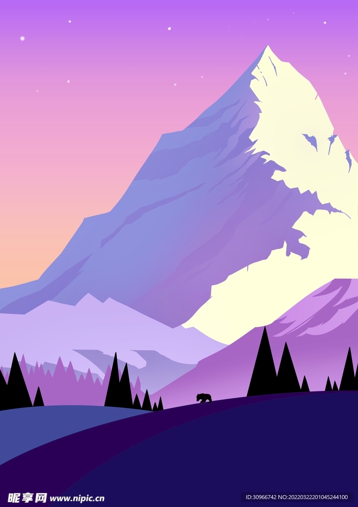 雪山