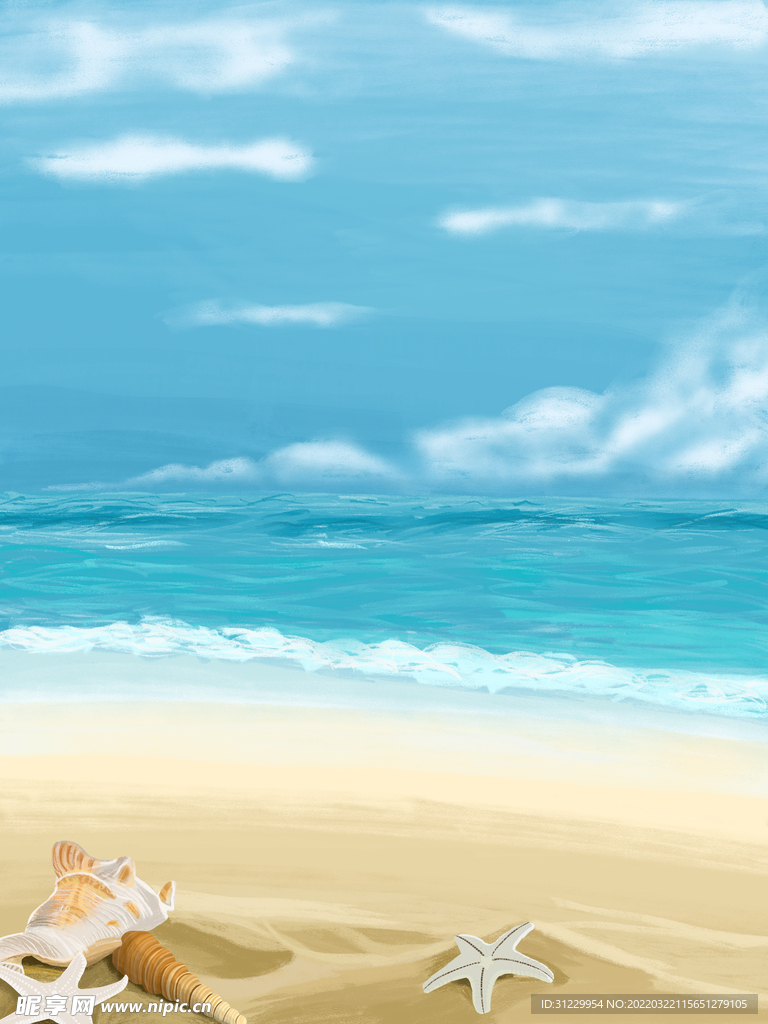 海边背景 