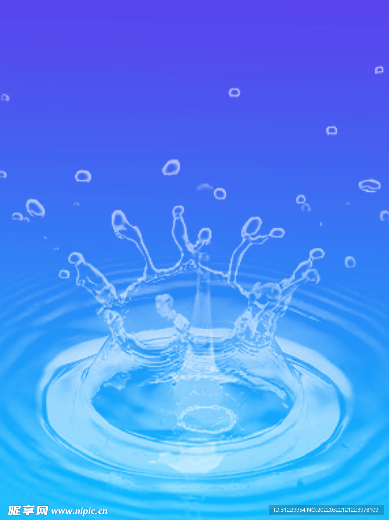 水滴背景