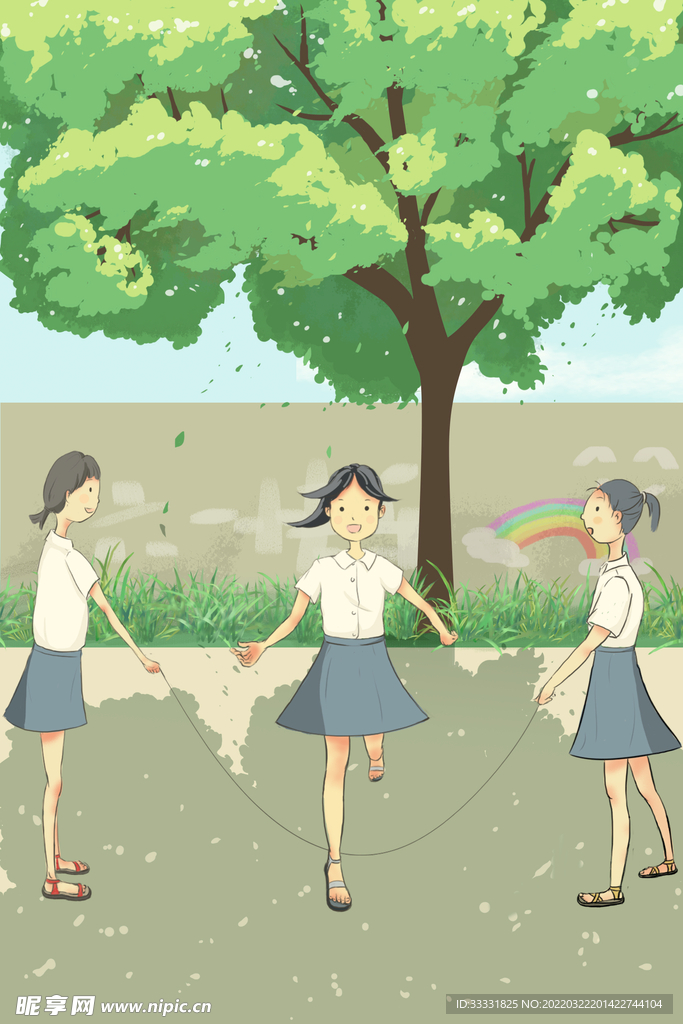 卡通儿童插画