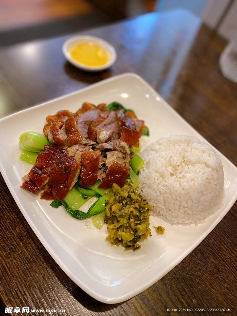 烧鹅饭套餐