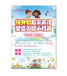 辅导培训背景海报招生
