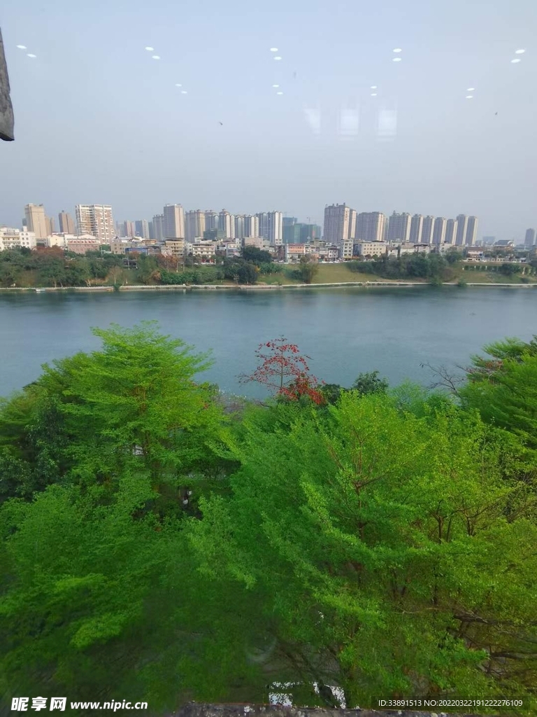 百色右江一角