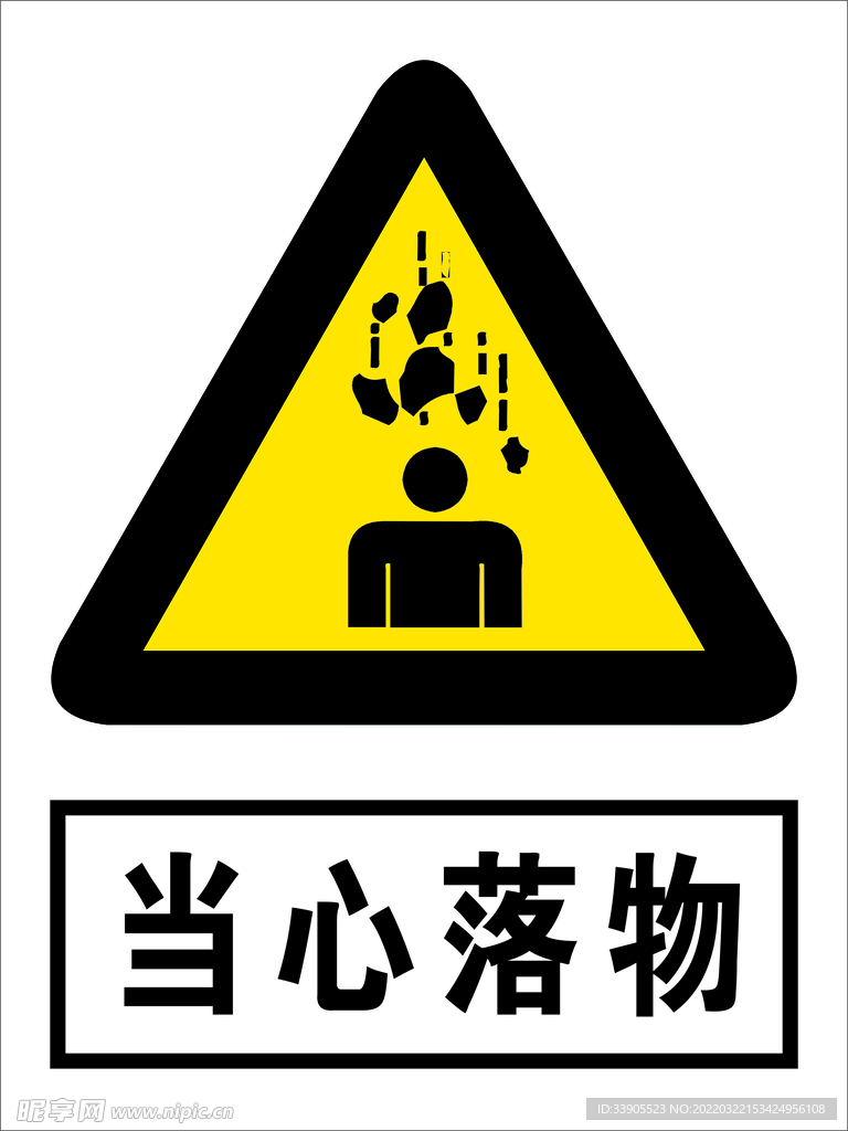 当心落物