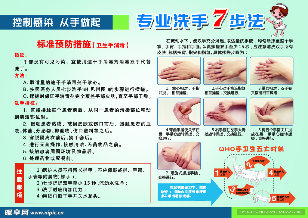 科学洗手 步骤