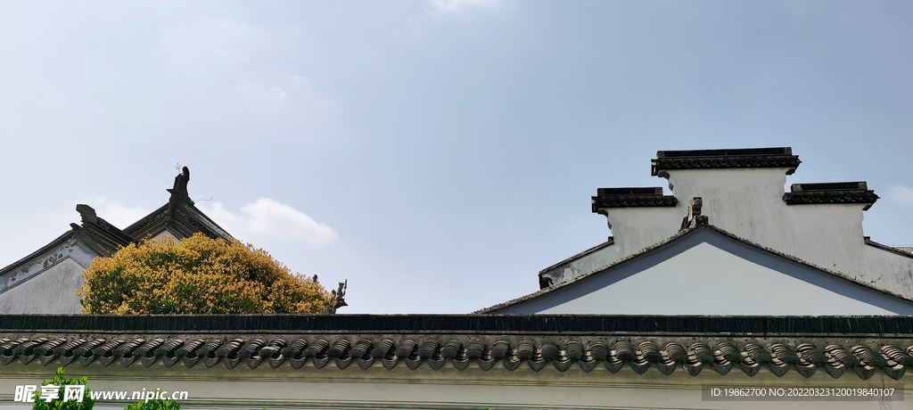 江南苏州建筑屋顶