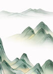 小清新水墨山水