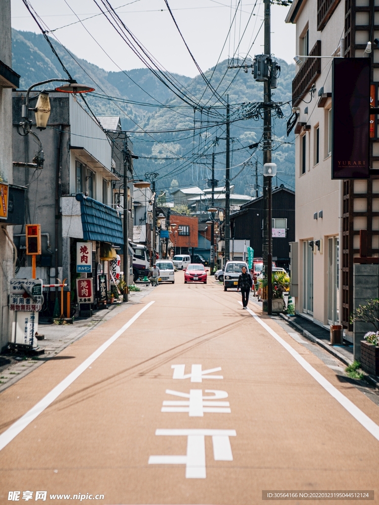 户外日式街头