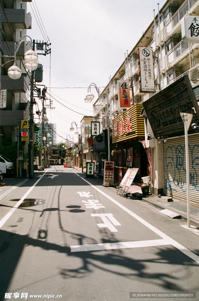 城市街道建筑