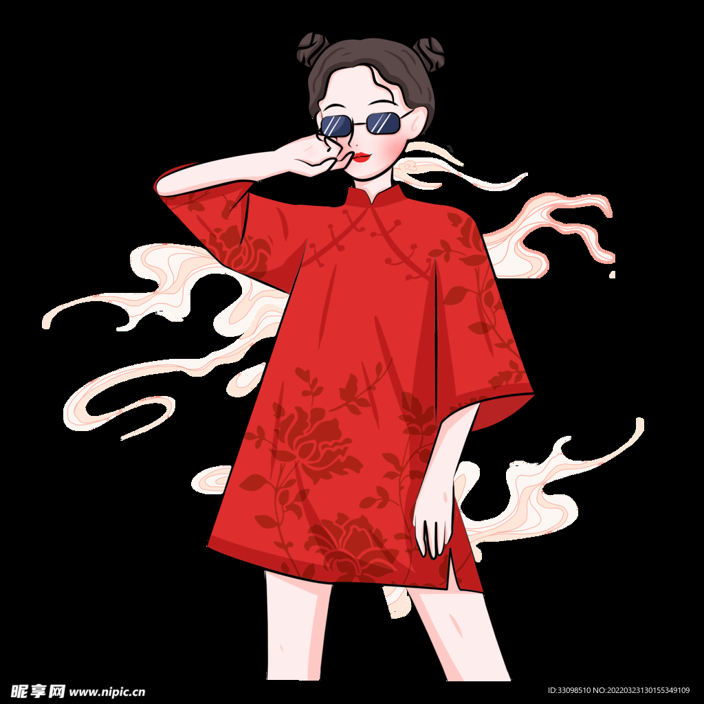 国潮女孩