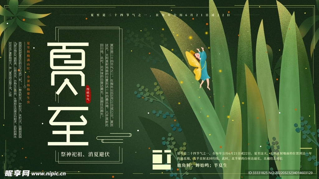 夏至海报