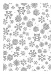 雪花连环图纹