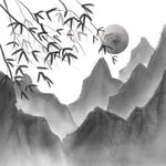  水墨素材