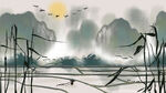 山水画