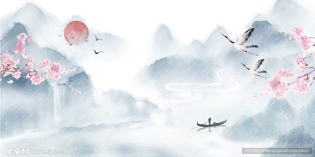 山水画 