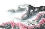 山水 风景画 