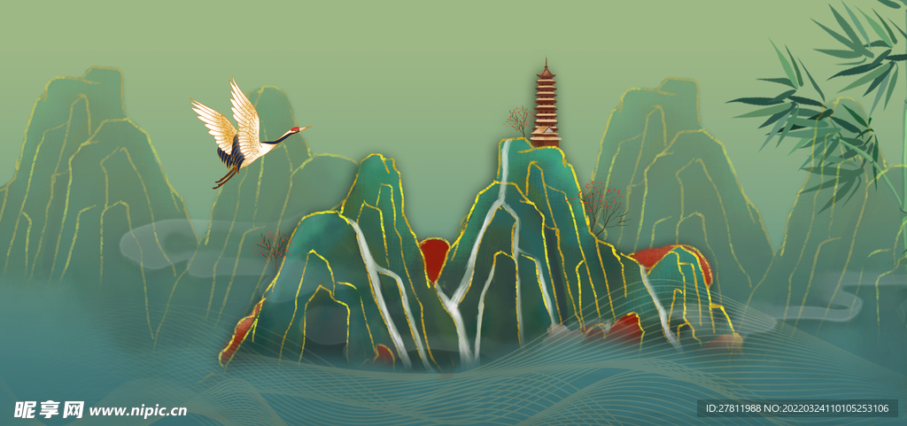 国潮背景
