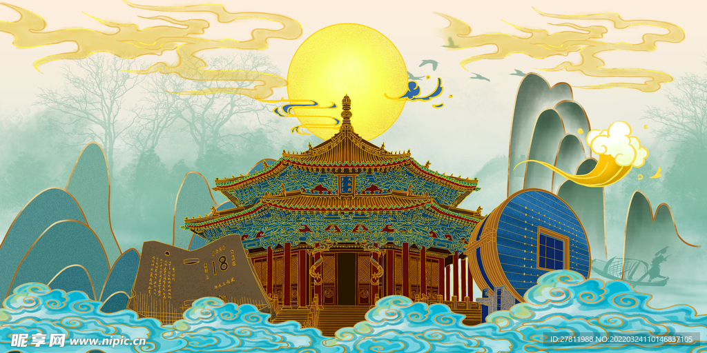 国潮背景