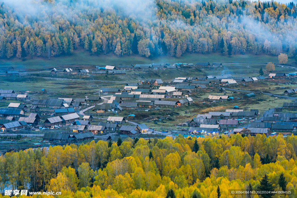 户外乡村建筑景观