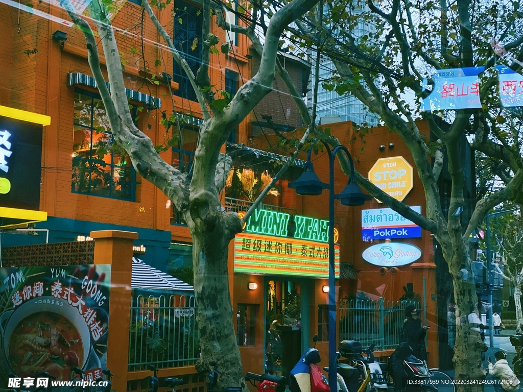 上海街头餐厅