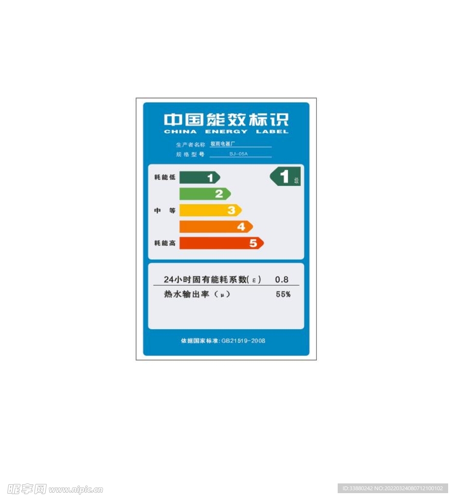能效标识