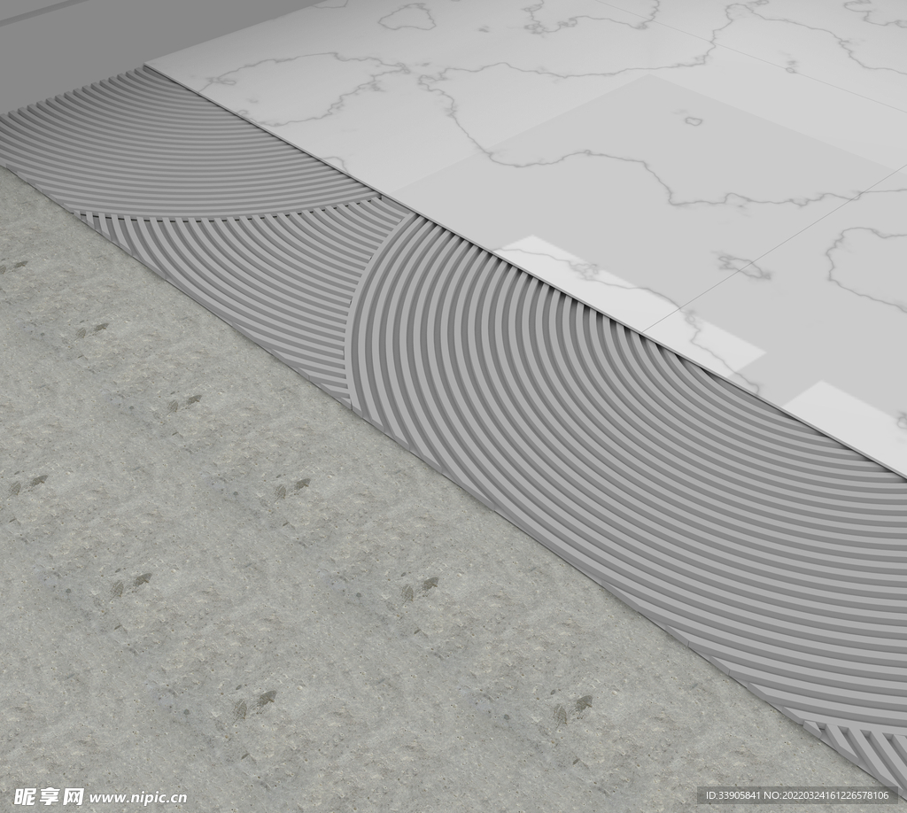 瓷砖铺贴效果图无分层