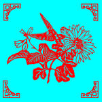 蝶恋花剪纸
