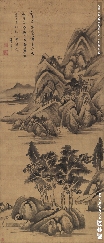 山水画 