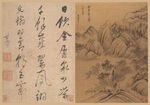  山水画  