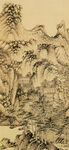  山水画  