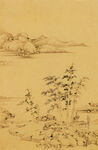  山水画  