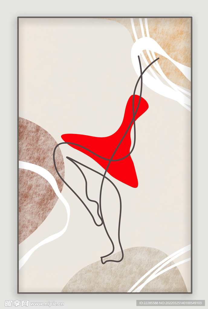 美女装饰画