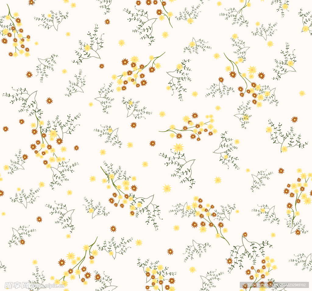 小碎花 