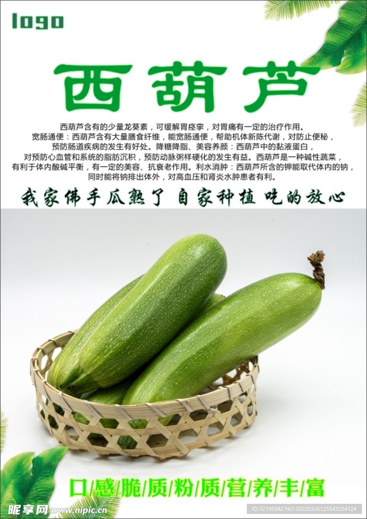 西葫芦海报