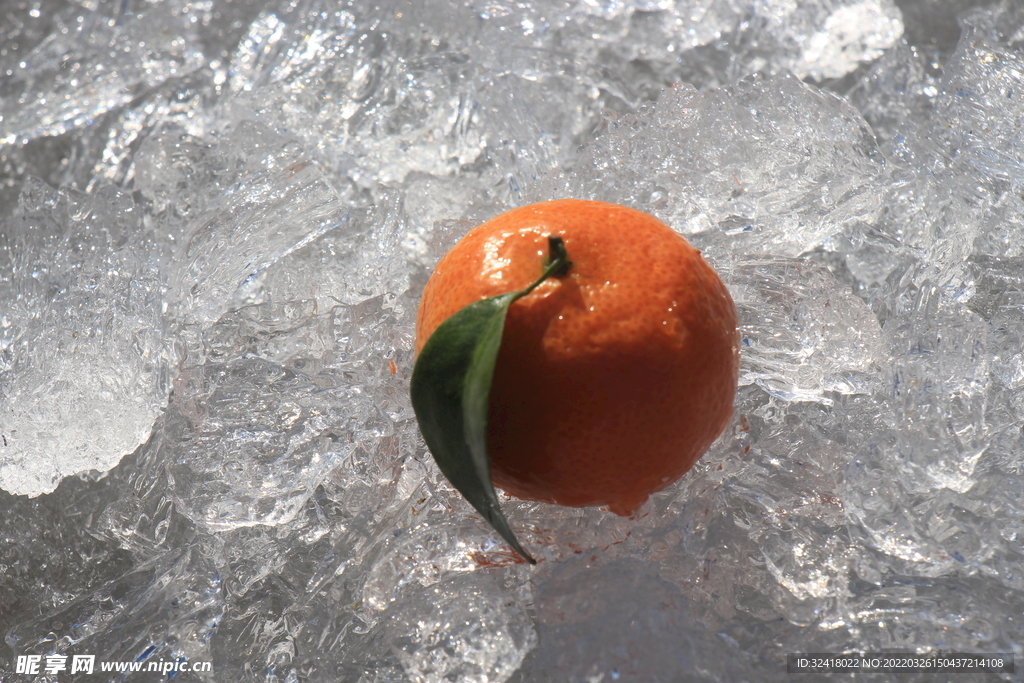 碎冰橙