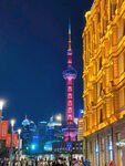东方明珠夜色