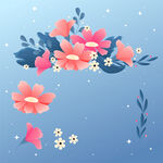 各种花朵手绘