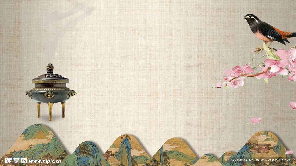 淡雅中国风