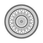 曼陀罗花纹