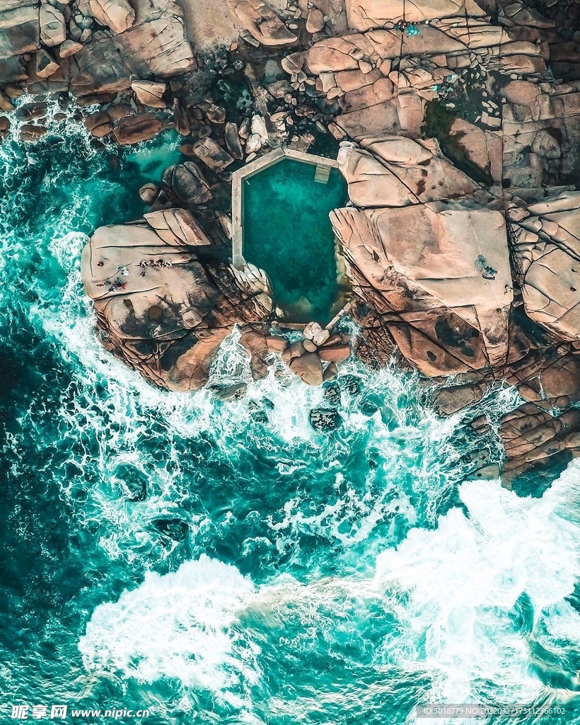 海岸纹理 