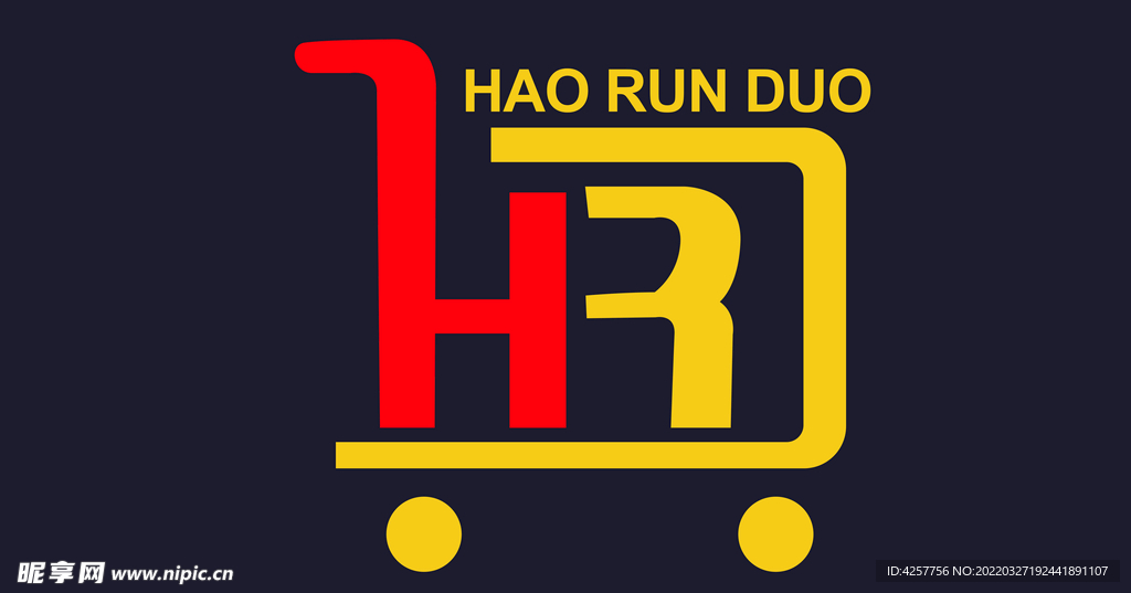 好润多购物超市logo