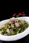 排骨海带炖黄豆芽