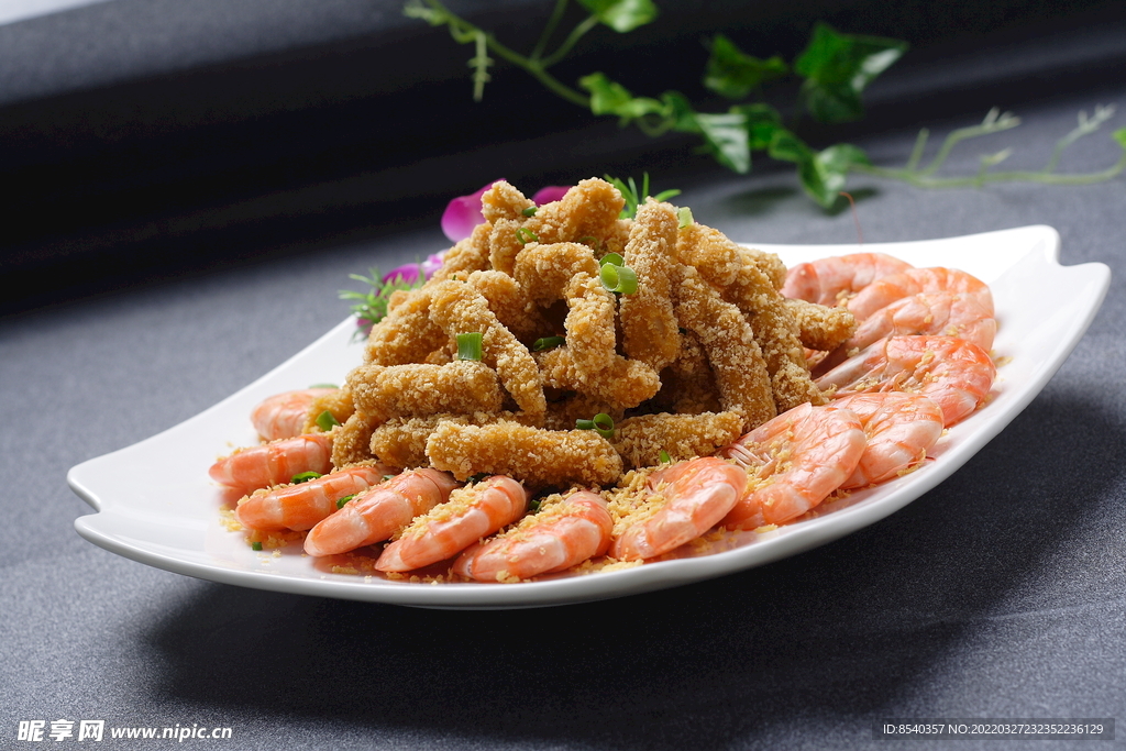 小酥肉炒虾