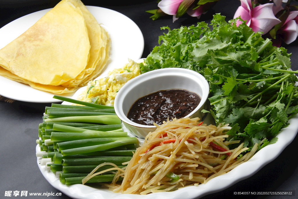 煎饼合菜