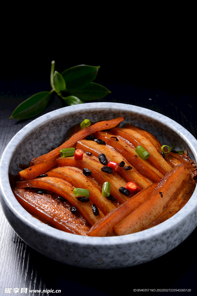 蒸豆豉肉