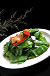 油焖扁豆角