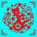 老鼠剪纸