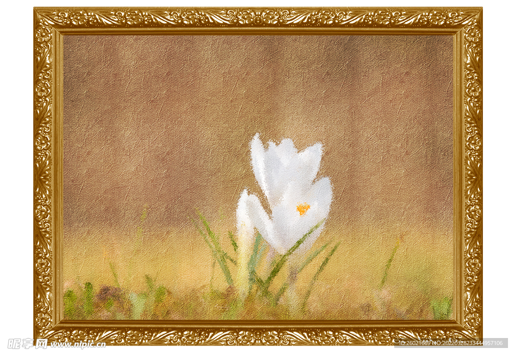花油画