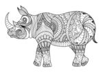 犀牛画