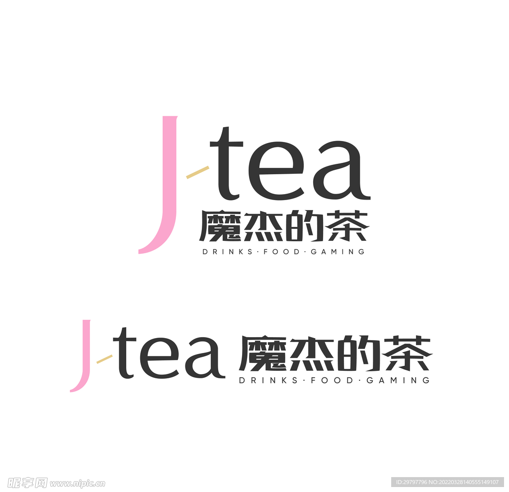 魔杰的茶logo